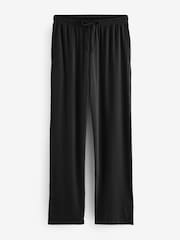 Black Sandwash Button Through Pyjamas - Image 4 of 5