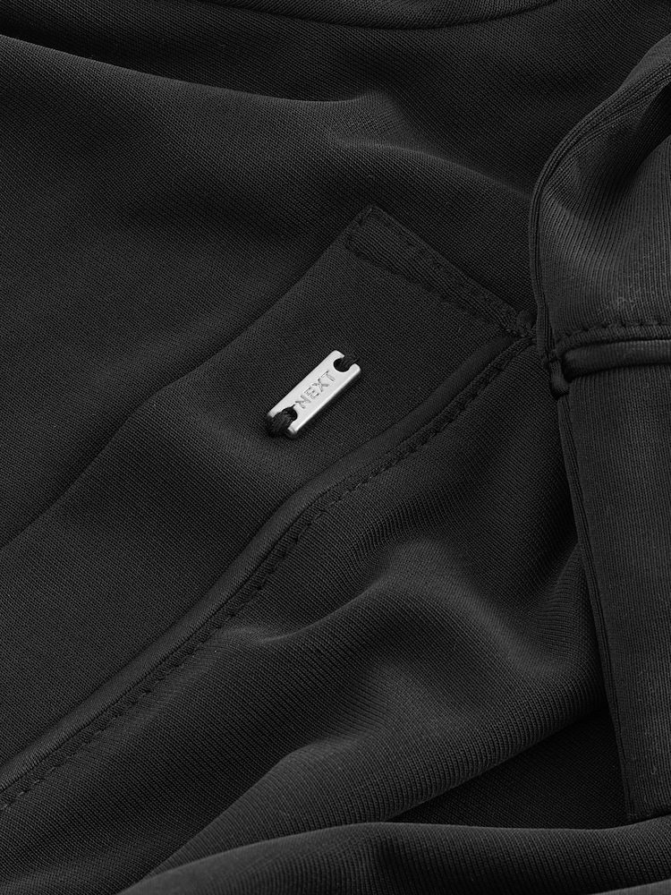 Black Sandwash Button Through Pyjamas - Image 5 of 5