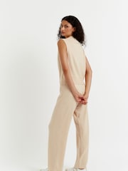 Chinti & Parker Cream Knit Waistcoat - Image 2 of 3