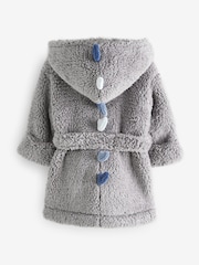 Grey/Blue Dino Spike Robe (9mths-12yrs) - Image 6 of 7