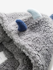 Grey/Blue Dino Spike Robe (9mths-12yrs) - Image 7 of 7