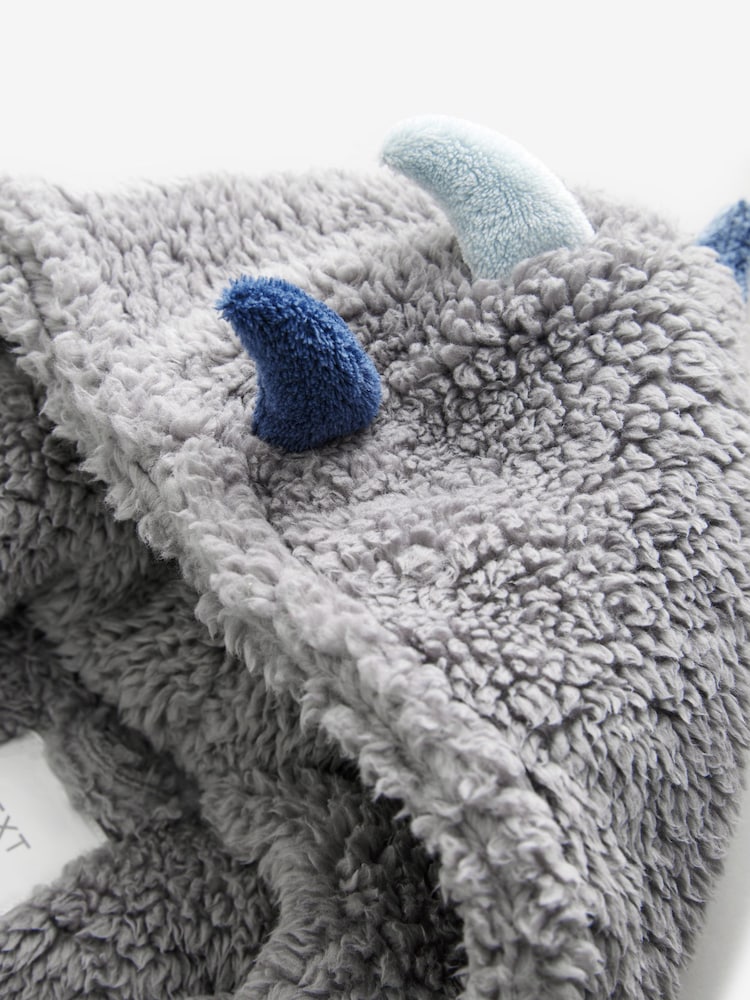 Grey/Blue Dino Spike Robe (9mths-12yrs) - Image 7 of 7 Grey/Blue Dino Spike Robe (9mths-12yrs) - Image 7 of 7