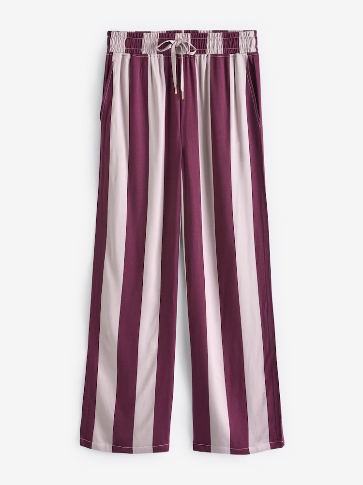 Bær rød stribet - Pyjamas med knapper - Image 11 of 11