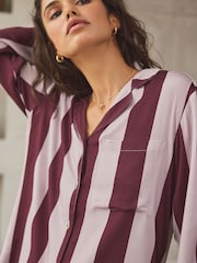 Bær rød stribet - Pyjamas med knapper - Image 7 of 11