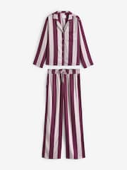 Bær rød stribet - Pyjamas med knapper - Image 9 of 11