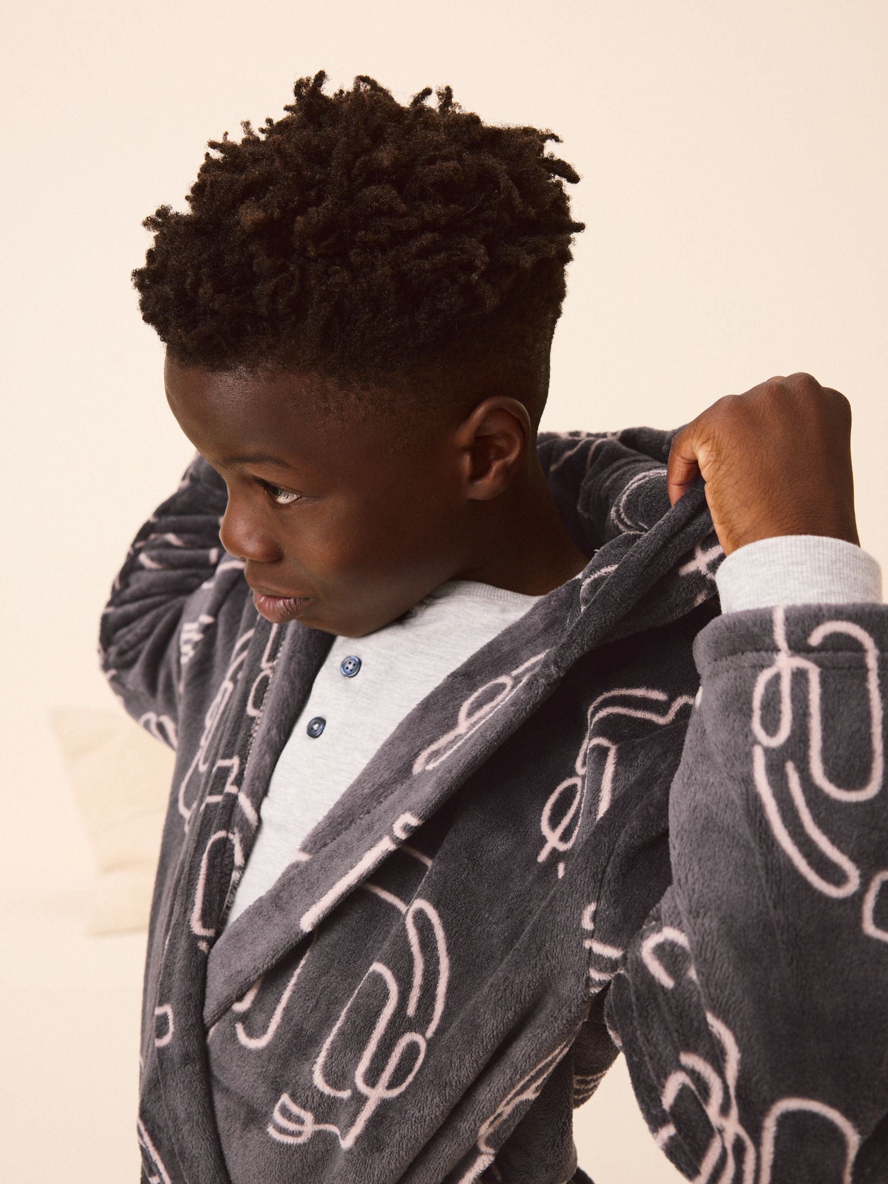 Buy Charcoal Grey Gamer Robe (3-16yrs) from the Next UK online shop