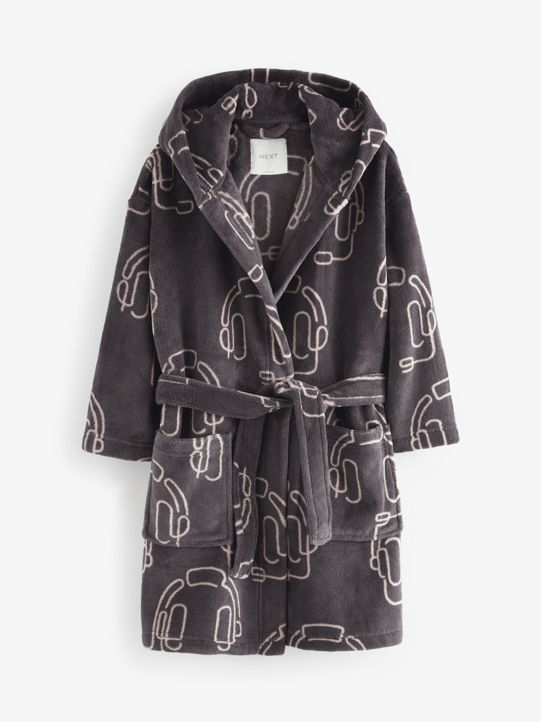 Buy Charcoal Grey Gamer Robe (3-16yrs) from the Next UK online shop