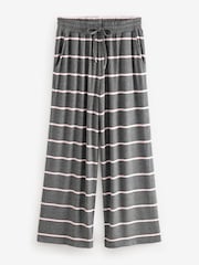 Grey/Pink Stripe Supersoft Long Sleeve Pyjamas - Image 8 of 9
