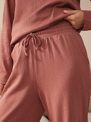 Rosewood Spot 100% Cotton Long Sleeve Pyjamas - Image 4 of 10