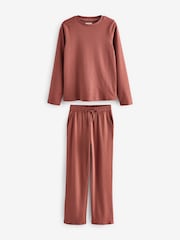 Rosewood Spot 100% Cotton Long Sleeve Pyjamas - Image 6 of 10
