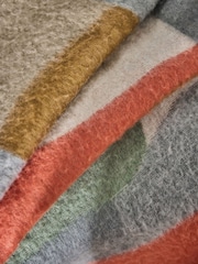 MADE.COM Multi Kyla Brushed Throw - Image 4 of 6