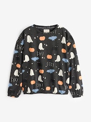 Grey 100% Cotton Glow-In-The-Dark Pyjamas - Image 7 of 11