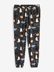 Grey 100% Cotton Glow-In-The-Dark Pyjamas - Image 8 of 11