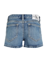 Calvin Klein Jeans Blue Denim Shorts - Image 5 of 6