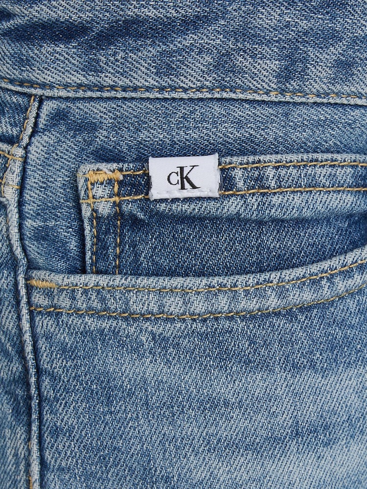 Calvin Klein Jeans Blue Denim Shorts - Image 6 of 6