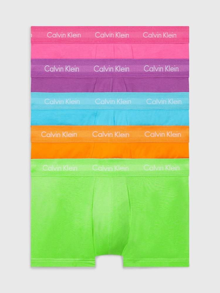 Calvin Klein Multicolour Low Rise Boxers 3 Pack - Image 2 of 3