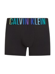 Calvin Klein Black Single Rainbow Trunks - Image 4 of 6