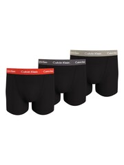 Calvin Klein Dark Black Classic Stretch Trunks 3 Pack Boxers - Image 1 of 9