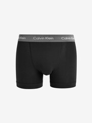Calvin Klein Dark Black Classic Stretch Trunks 3 Pack Boxers - Image 6 of 9