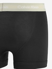Calvin Klein Dark Black Classic Stretch Trunks 3 Pack Boxers - Image 8 of 9