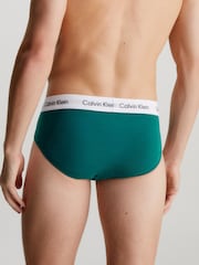 Calvin Klein Grey Cotton Stretch Hip 3-Pack Boxer Briefs - Image 3 of 7