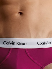 Calvin Klein Grey Cotton Stretch Hip 3-Pack Boxer Briefs - Image 4 of 7