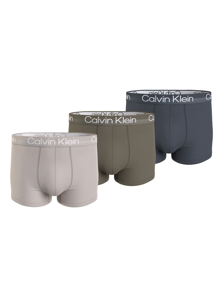 Темно-серый - Набор из хлопковых боксеров-брифов Calvin Klein 3 - Image 2 of 2 Темно-серый - Набор из хлопковых боксеров-брифов Calvin Klein 3 - Image 2 of 2