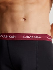 Calvin Klein Black Animal Classic Stretch Trunks 3 Pack Boxers - Image 4 of 7