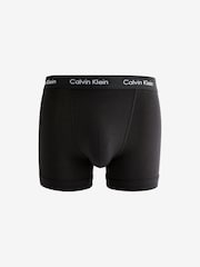 Calvin Klein Black Animal Classic Stretch Trunks 3 Pack Boxers - Image 5 of 7