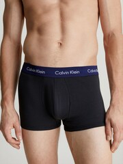 Calvin Klein Black/Grey Band Low Rise Boxers 3 Pack - Image 2 of 4