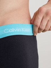 Calvin Klein Black/Grey Band Low Rise Boxers 3 Pack - Image 4 of 4