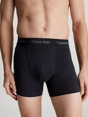 Calvin Klein Black Chrome Classic Stretch Trunks 3 Pack Boxers - Image 2 of 7