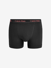 Calvin Klein Black Chrome Classic Stretch Trunks 3 Pack Boxers - Image 7 of 7