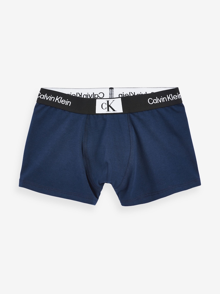 Calvin Klein Grey Trunks 3 Pack - Image 2 of 4 Calvin Klein Grey Trunks 3 Pack - Image 2 of 4