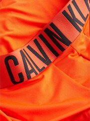 Calvin Klein Orange/Blue/Grey Large Logo Band Trunk Boxers 3 Pack - Image 3 of 3