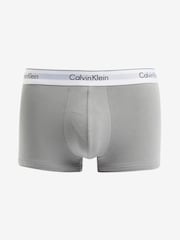 Calvin Klein Green Plain Trunks 3 Pack - Image 3 of 4