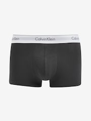 Calvin Klein Green Plain Trunks 3 Pack - Image 4 of 4