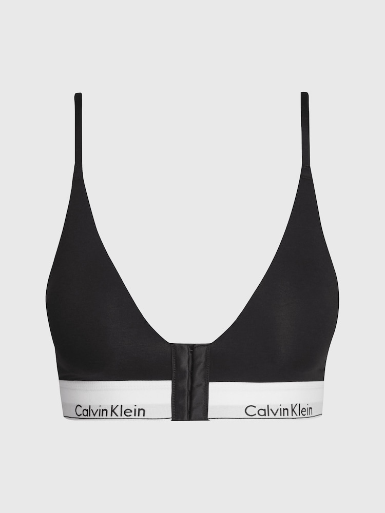 Calvin Klein Black Post Surgery Triangle Bra - Image 4 of 4