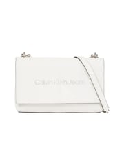 Calvin Klein White Slogan Cross-Body Bag - Image 3 of 7