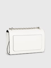 Calvin Klein White Slogan Cross-Body Bag - Image 4 of 7