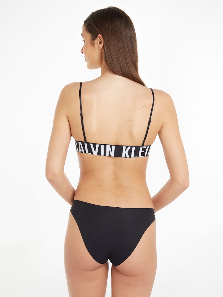 Calvin Klein Black Bandeau Bikini Top - Image 2 of 6