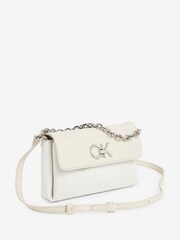 Calvin Klein White Mini Cross-Body Bag - Image 1 of 6