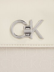 Calvin Klein White Mini Cross-Body Bag - Image 6 of 6