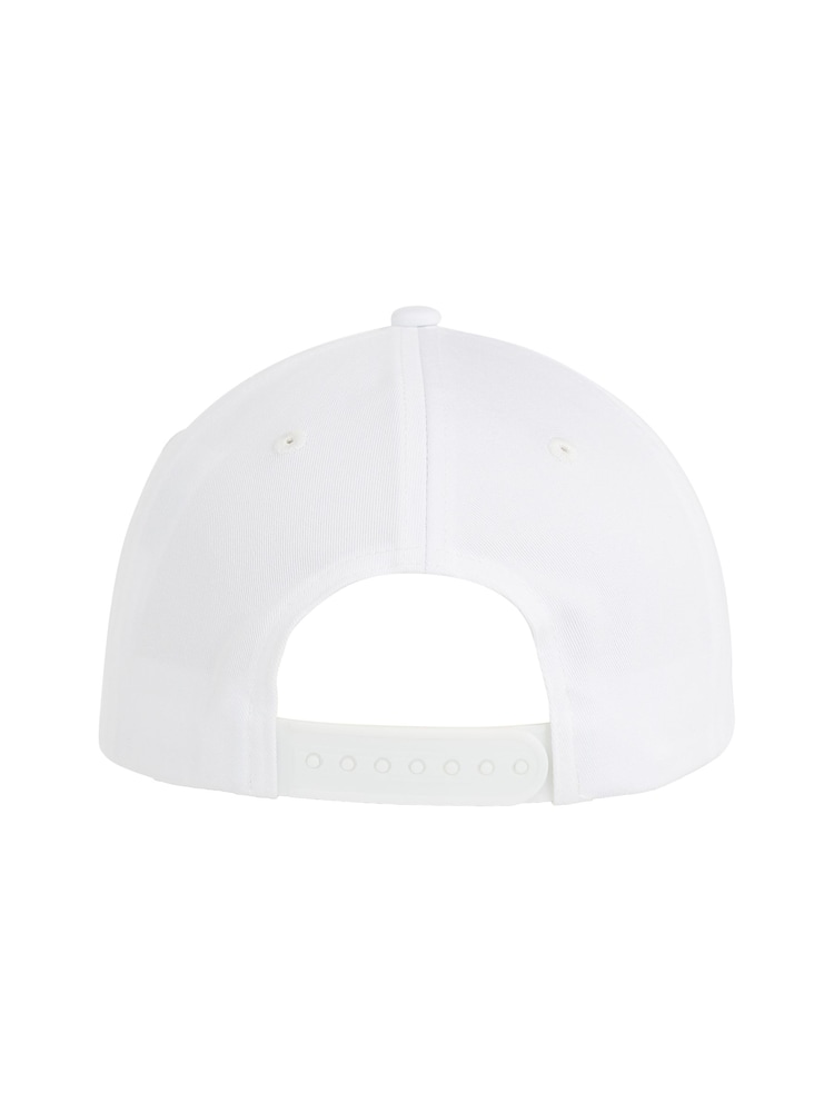 Calvin Klein White Monogram Cap - Image 3 of 3 Calvin Klein White Monogram Cap - Image 3 of 3