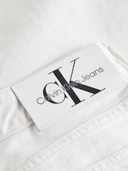 Calvin Klein Jeans 90’s Straight Leg Denim White Jeans - Image 2 of 2