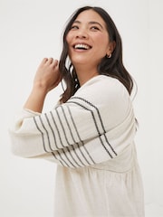 FatFace Natural Embroidered Tunic - Image 3 of 4