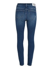 Calvin Klein Jeans Blue High Rise Skinny Jeans - Image 5 of 6
