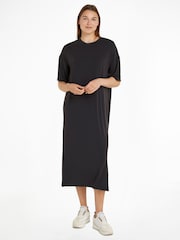 Calvin Klein Black T-Shirt Dress - Image 1 of 6