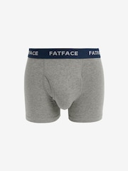 FatFace Multi Plain Boxers 2 Pack - Image 3 of 5