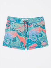 FatFace Blue Chameleon Print Shorts - Image 3 of 3